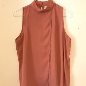 Japna Sleeveless Keyhole Blouse